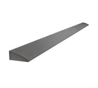 Rampa de silicona para limpiadores robóticos, solución de umbral eficaz para una navegación segura y evitar resbalones (gris)