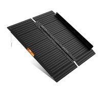 Rampa de Silla de Ruedas Plegable para escaleras 92 * 72 cm, Capacidad de Carga 362 kg rampa de Silla de Ruedas Antideslizante