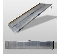 Rampa de Silla Ruedas 213CM Plegable Ligero Aluminio Salida Schwellenrampe