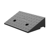 Rampa de umbral antideslizante resistente para coches, bicicletas y camiones, rampa de carga de 7 cm de altura para una fácil accesibilidad y carga segura