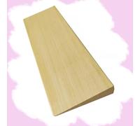 Rampa de umbral de madera para puertas, rampa ligera para silla de ruedas para uso en interiores, rampa de pendiente para acceso al hogar y puerta