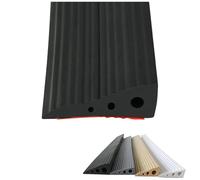 Rampa De Umbral para Interiores, Rampas Portátiles y Flexibles para Robots Aspiradores, Rampa Inclinada De Goma Antideslizante para Baño, Cocina y Balcón (Recortable),4,70 * 4 * 10.5cm