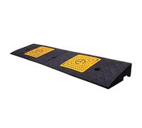 Rampa de umbral, rampas de carga, rampa de goma for acera, rampa de entrada for vehículos de automóvil, for muelle de carga, silla de ruedas en la acera(H7cm/2.7")