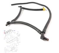 Rampa Durite Manguera de Retorno Inyectores de Combustible Compatible para C1, C2, C3, Xsara, 1007, 107, 206, 307 1.4 HDI, Fiesta V, Fusion 1.4 TDCi - 1574Q1, 1574.Q1