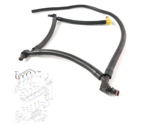 Rampa Durite Manguera de Retorno Inyectores de Combustible Compatible para C1, C2, C3, Xsara, 1007, 107, 206, 307 1.4 HDI, Fiesta V, Fusion 1.4 TDCi - 1574Q1, 1574.Q1