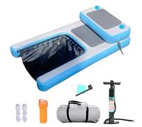 Rampa inflable extra grande para perros para barco, escalera antideslizante de EVA para perros de hasta 100 kg