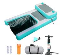 Rampa inflable extra grande para perros para barco, escalera antideslizante de EVA para perros de hasta 100 kg