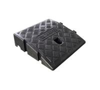Rampa para Coche Pequeño con Medidas 25 Cm Largo y Superficie Texturizada para Evitar slizamientos Diseño Enclavamiento para Aspiradoras Acuada para, Negro, con Enganche, 25 × 27 × 7 Cm
