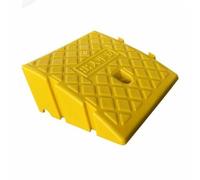 Rampa para Coche Pequeño con Medidas 25 Cm Largo y Superficie Texturizada para Evitar slizamientos Diseño Enclavamiento para Aspiradoras Acuada para, Amarillo, con Enganche, 25 × 27 × 7 Cm