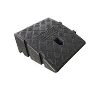 Rampa para Coche Pequeño con Medidas 25 Cm Largo y Superficie Texturizada para Evitar slizamientos Diseño Enclavamiento para Aspiradoras Acuada para, Negro, con Enganche, 25 × 27 × 11 Cm