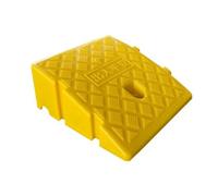 Rampa para Coche Pequeño con Medidas 25 Cm Largo y Superficie Texturizada para Evitar slizamientos Diseño Enclavamiento para Aspiradoras Acuada para, Amarillo, con Enganche, 25 × 27 × 11 Cm