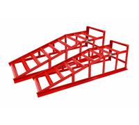 Rampa para coches awtools, modelo 1t, paquete de 2 piezas, ideal para