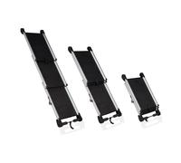 Rampa para perros Knuffelwuff, 70-158 cm - Rampa telescópica de acceso extensible
