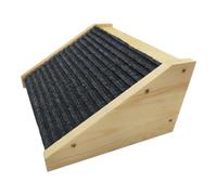 Rampa para perros - Madera 11,81x5,91x9,84in Escaleras para mascotas para interiores | Caminos para perros, gatos, portátiles, heridos y ancianos, paso de seguridad | Sofá exterior junto a la cama