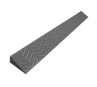 Rampa para Silla de Ruedas,Plástico Bordillo Rampa Antideslizante,Rampa de Umbral,Portátil Corte Rampa para Silla de Ruedas,Cochecito de Bebé,Robot de Barrido,Escaleras,Scooter (Gris, 100x15x7cm)