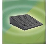 Rampa para sillas de ruedas, 2" 5" 7" Rise Doorway Threshold Ramp, Steps Transition Ramp For Warehouse Sidewalk Steps(50x50x18cm)