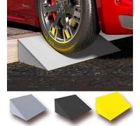 Rampa para sillas de ruedas, Non-Slip Plastic Threshold Ramp Shed Ramps For Indoor Outdoor Garage Warehouse(Grey,50x30x12 cm)