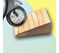 Rampa para sillas de ruedas， Small Non-Slip Automotive Driveway Ramps Shed Ramps For Home Sidewalk Steps(20x21x9 cm)