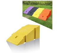 Rampa para Sillas de Ruedas Umbral Rampa Ligero, Alto 16/20Cm Heavy Duty Umbral Puente Pista Bordillo Rampa, para Garaje, Acera, Camión, Scooter, Bicicleta, Motocicleta ( Color : A , Size : 40*25*16cm