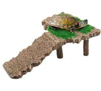 Rampa para Tortugas - rampa para Reptiles | Accesorios de adquirio para Tortugas | Escalera Que no es de ventanilla para Muelle, Lugar de Descanso, Accesorios para (B, como se Muestra en la Figura)