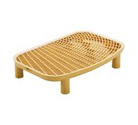 Rampa Per Lettiera - Gradino Doppio Strato Gatti | Tappetino Lettiera Antiscivolo E Anti-Sabbia | Pedana Portatile Riutilizzabile Per Gatti Anziani, Casa Appartamento Balcone Camera Studio