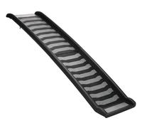 Rampa plegable, plástico/TPR 39 × 160 cm negro/gris