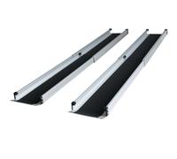 Rampa telescópica para Silla de Ruedas, 183 cm, de Aluminio, Plegable y portátil, Antideslizante, Capacidad de Carga de 270 kg, para Silla de Ruedas, Scooter y Andador