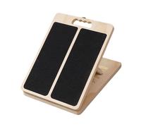 Rampa Trapezoidal Para Sentadillas - Tabla Inclinada De Madera 15,55 Pulgadas | Rampa De Entrenamiento Plegable Para Estiramientos, Pilates Y Yoga - Equipo De Fitness Portátil Para Equilibrio, Fuerza