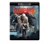 Rampage (4K Ultra HD+Blu-ray) (4K UHD Blu-ray) Dwayne Johnson (Importación USA)