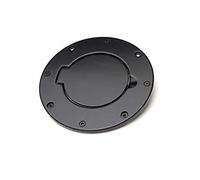 Rampage Products 75006 - Cubierta de puerta de combustible estilo billet negro para Jeep Wrangler TJ 1997-2006