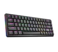 Rampage REBEL Negro Low Profile Red Switch US Layout Rainbow Mecánico Gaming Teclado