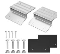 Rampas de carga de aluminio para camiones, cuatrimotos, motocicletas, cortadoras de césped con capacidad de carga de 700 libras, estructura reforzada, ligera, portátil, resistente a la corrosión (A)
