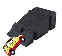 Rampas de Carga, Portátil Antideslizantes Rampas de Bordillo de Plástico para Escalones, Rampas De Umbral Ligeras para Scooter Caravana Acera Silla Ruedas Bicicleta Motocicleta