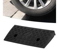 Rampas de Plástico Coche,Rampas de Umbral de Plástico Resistente para Entrada,Bordillo Rampa para Sillas de Ruedas, Rampa de Carga para Muelle de Carga,Scooter,Motocicleta(Negro)