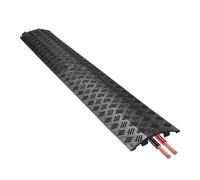 Rampas de Protección para Cables,Rampa de Suelo para Proteger Cables de Energía | Cubierta para Líneas Eléctricas Interiores,para Exterior Entrada De Vehículos Acera Garaje Jardín Oficina Hotel