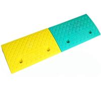 Rampas de umbral de puerta, rampas de entrada antideslizantes for sillas de ruedas, scooters de movilidad y sillas eléctricas, rampa de goma for escalones y puertas(50 * 27 * 9)
