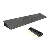 Rampas para Silla de Ruedas Escaleras 5cm Antideslizante Puerta Paso Rampa, Silla de Ruedas Umbral Rampas Adecuado para Puertas, Baños, Cuña de Caucho Antideslizante (Size : 50 * 16 * 6cm)