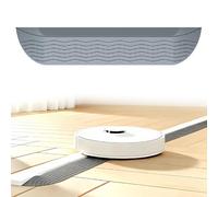 Rampas para Silla, Rampa de Transición de Resina ABS, para Robots Aspiradores, Cochecitos y Patinetes, Capacidad de 150 kg, para Umbrales de 1,5-3,5cm de Altura(Gray,78x11x3cm/30.7x4.3x1.2)