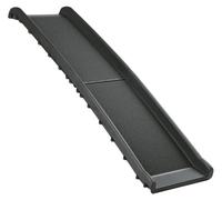 Trixie Pet 3939 - Rampa Plástico Petwalk, Negro, 155 x 38 x 8 cm