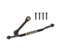 RampCrab Enlaces de dirección de latón para FCX24, juego de enlaces de amarre de barra de dirección para FMS FCX24, apto para 1/24 RC Crawler Car FCX24 Power Wagon Butcher, Max Smasher Big Foot