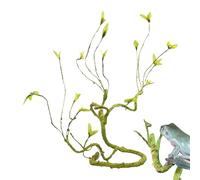 Rampicanti Per Rettili Per Arrampicata | 41,34 PolPiante Artificiali Flessibili E Nascondigli,Decorazione Habitat Terrario 104cm Arricchimento Ambiente Per Drago Barbuto Leopardo Camaleonte Rana