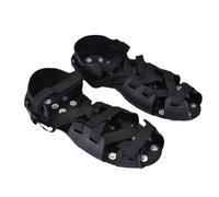 Rampones Rampones - 32 Picos Antideslizantes, Manijas de nieve de hielo de invierno, arnés de goma ajustable, Dispositivo de Zapato, Puntos de Metal Pesado Herramientas De Tracción | Para Senderismo