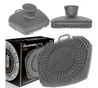 RamPula Limpiador facial, cepillo exfoliante de silicona para hombres y mujeres, cepillo de limpieza facial, limpieza manual impermeable, cuidado de la piel, eliminación de puntos negros, limpieza de