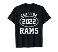 Rams Mascot Vintage Athletic Sport Team Senior Class 2022 Camiseta