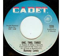 RAMSEY LEWIS - one, two, three / blank 45 rpm single
