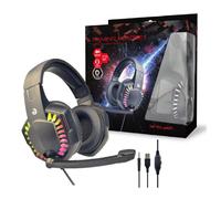 RAMSONS Auriculares Gaming Gembird con Microfono Luces Volumen