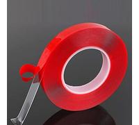 RAN Cinta de Doble Cara for automóvil, Silicona Transparente de Alta Resistencia, sin Rastro, Cinta Adhesiva Impermeable de 1 mm de Espesor (Size : 20mmx10mx1.0mm)