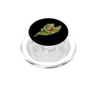 Rana Arborícola De Ojos Rojos Vida Silvestre Selva Tropical PopSockets PopGrip para MagSafe