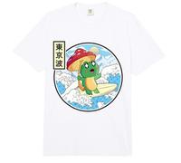 Rana Champiñón Cottagecore Estética Japonesa Onda Kawaii Comfort Colors Adult Heavyweight T-Shirt