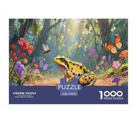 Rana Dardo Veneno 1000 Piezas Rompecabezas Familiar Y Niños A Partir De 12 Años Puzzle Inteligencia Juguete Entretenimiento Creativo Diversión EduGatoivo 70x50cm/1000p